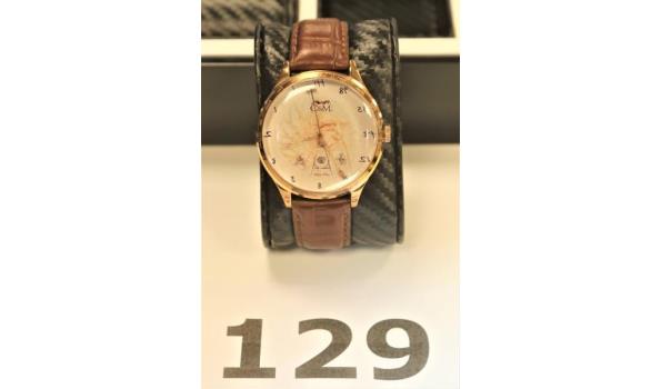 horloge COL & MCARTHUR, Armastice 1918, limited edition nr 549/1918, werking niet gekend, gebruikssporen